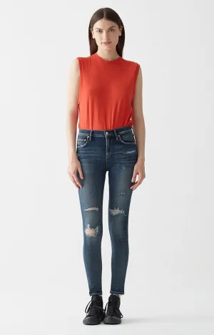 A GOLD E- Sophie High Rise Skinny Sabotage