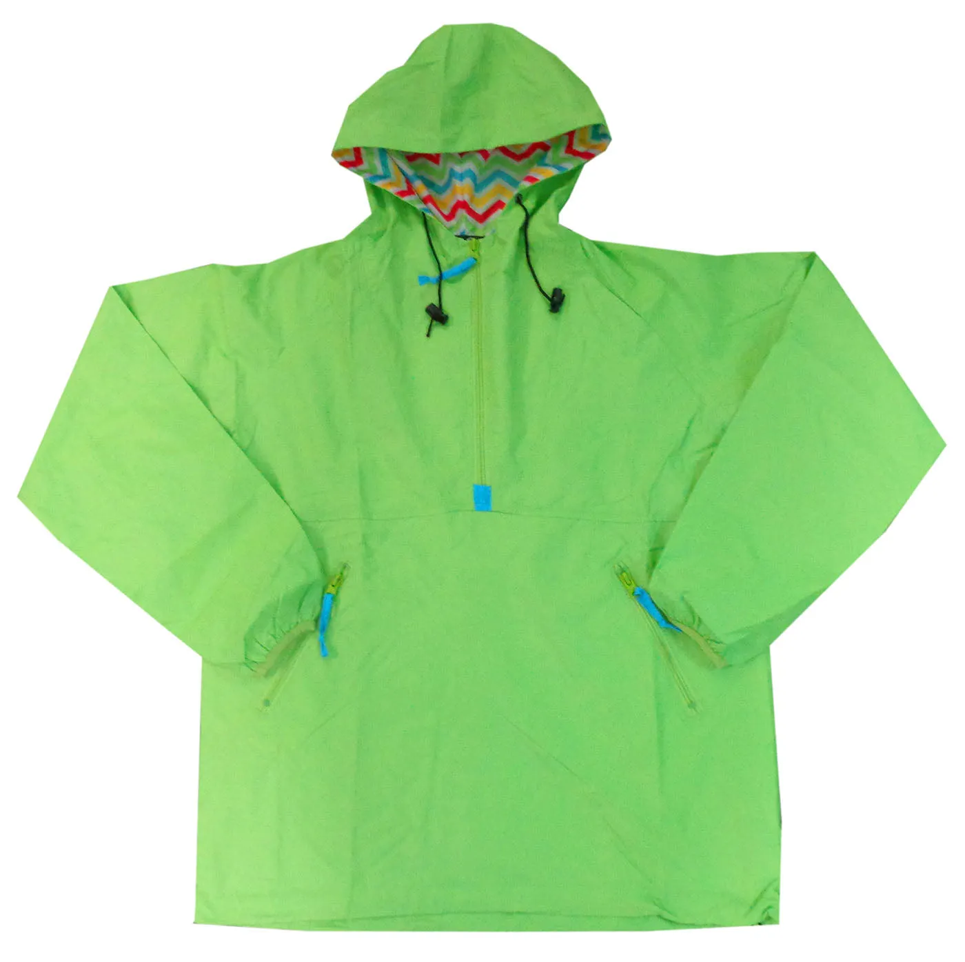 Adult Half-Zip Raincoats