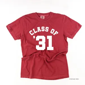 CLASS OF '31 - SHORT SLEEVE COMFORT COLORS TEE