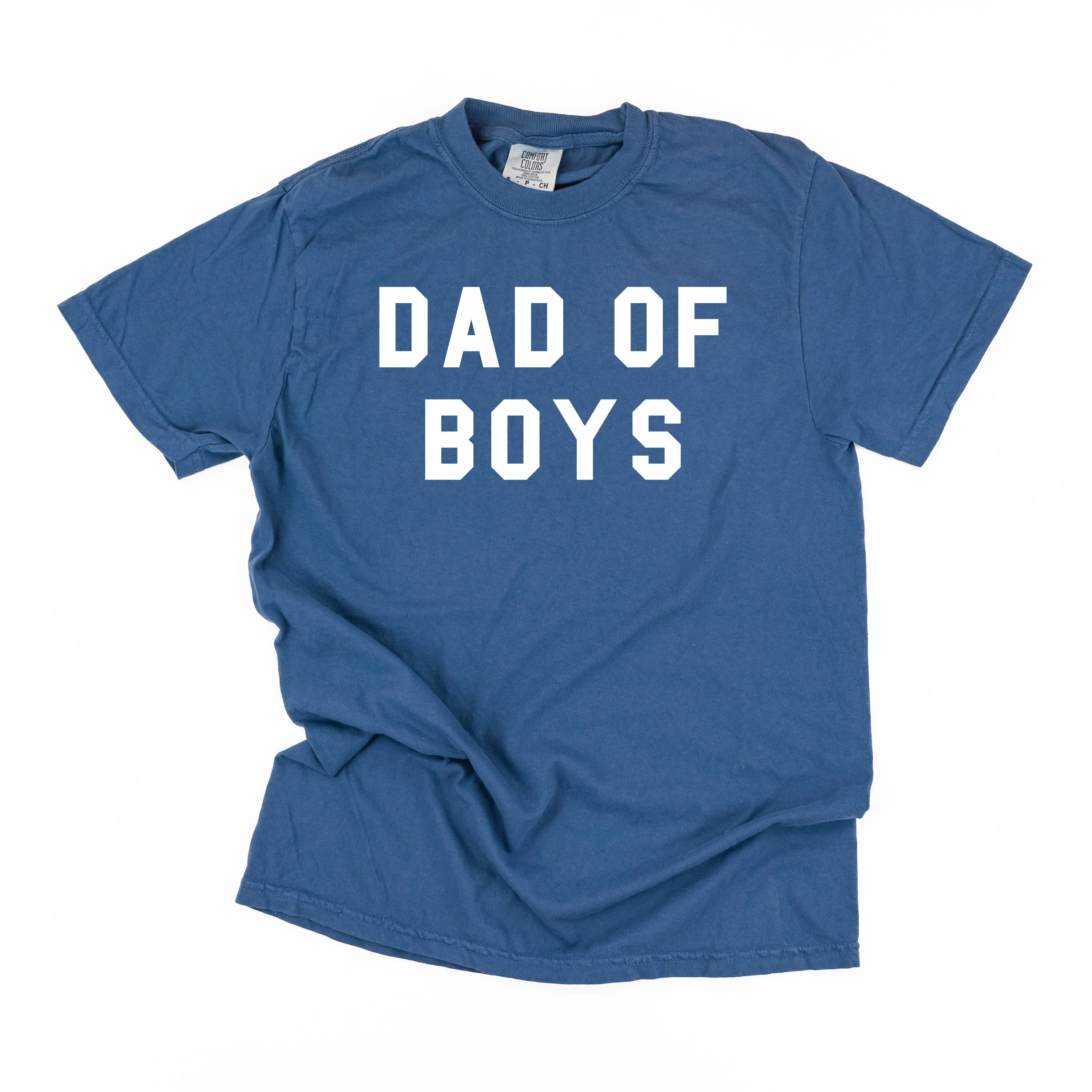 Dad of Boys - SHORT SLEEVE COMFORT COLORS TEE
