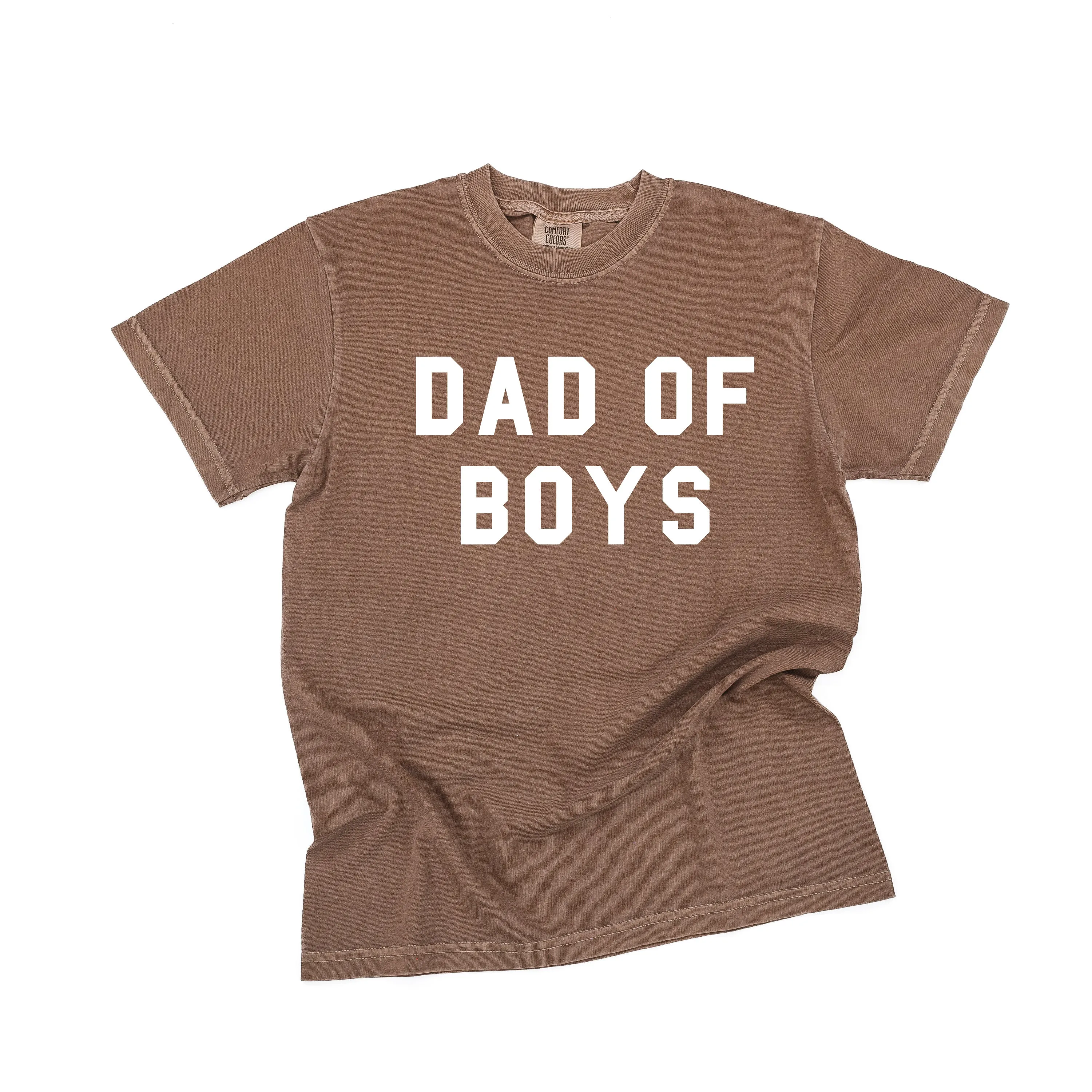 Dad of Boys - SHORT SLEEVE COMFORT COLORS TEE