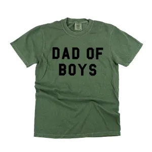 Dad of Boys - SHORT SLEEVE COMFORT COLORS TEE