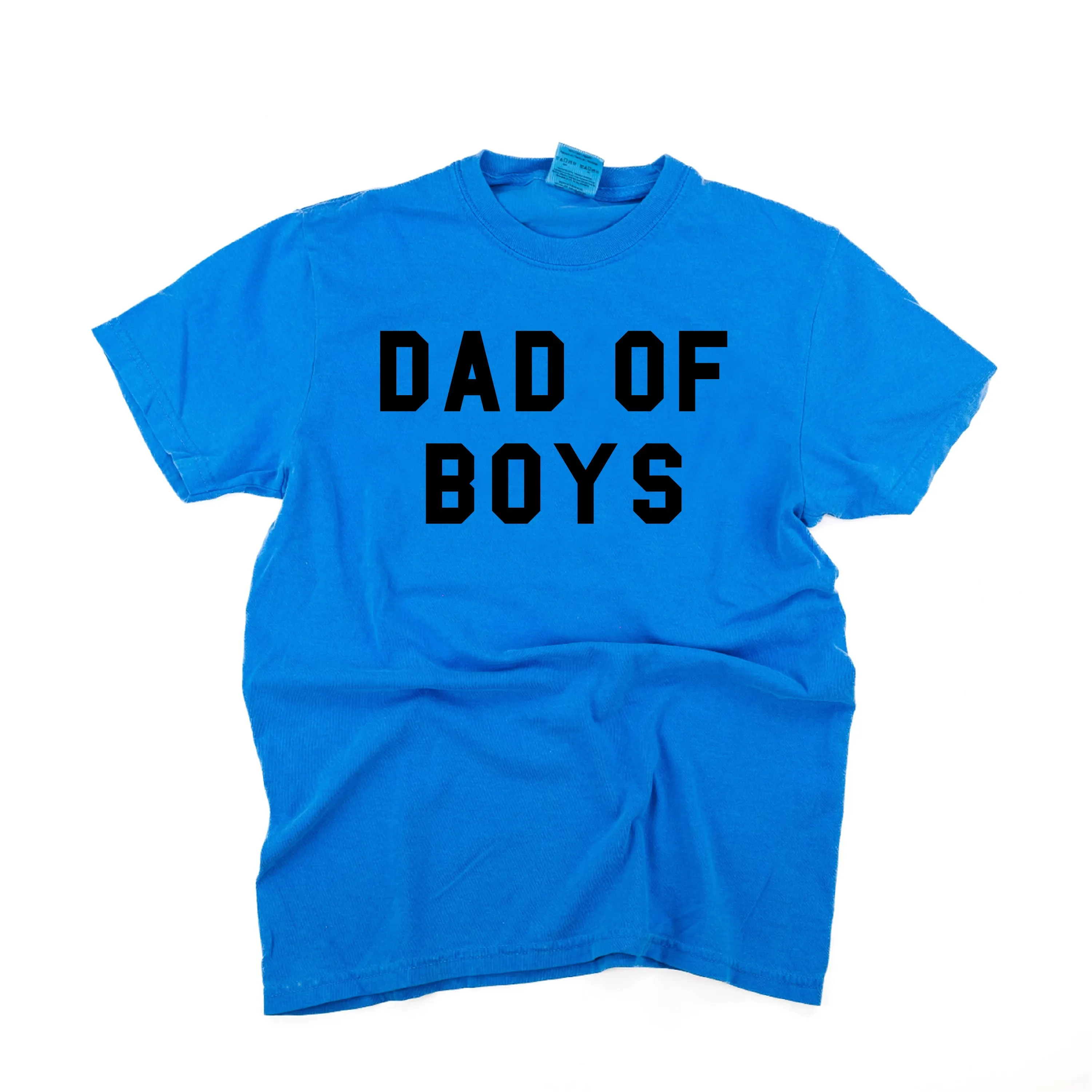 Dad of Boys - SHORT SLEEVE COMFORT COLORS TEE