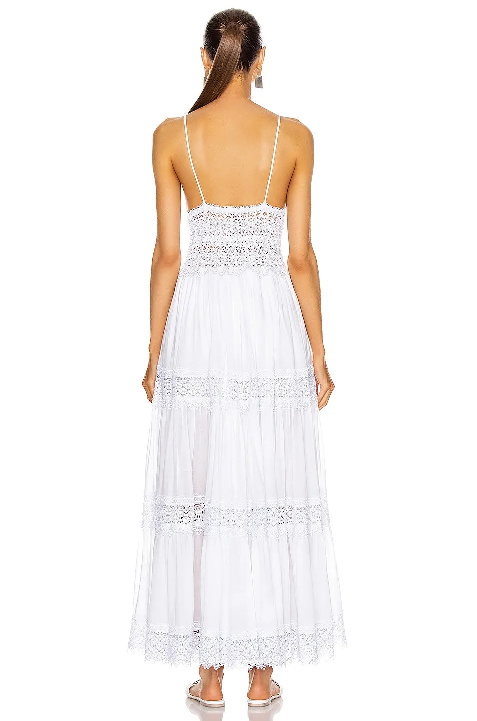 Dress Charo Ruiz Ibiza Cindy, white