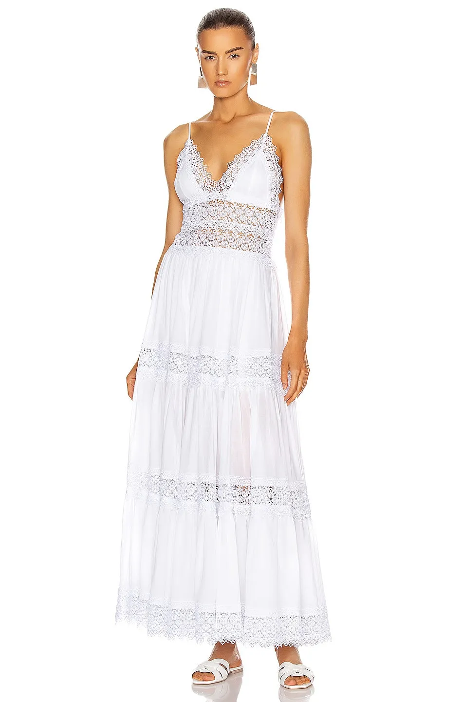 Dress Charo Ruiz Ibiza Cindy, white