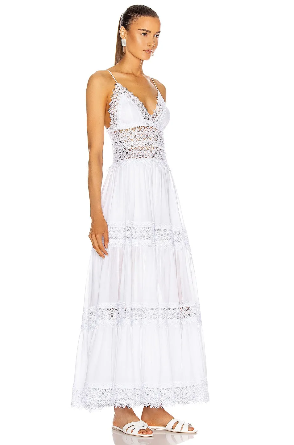 Dress Charo Ruiz Ibiza Cindy, white