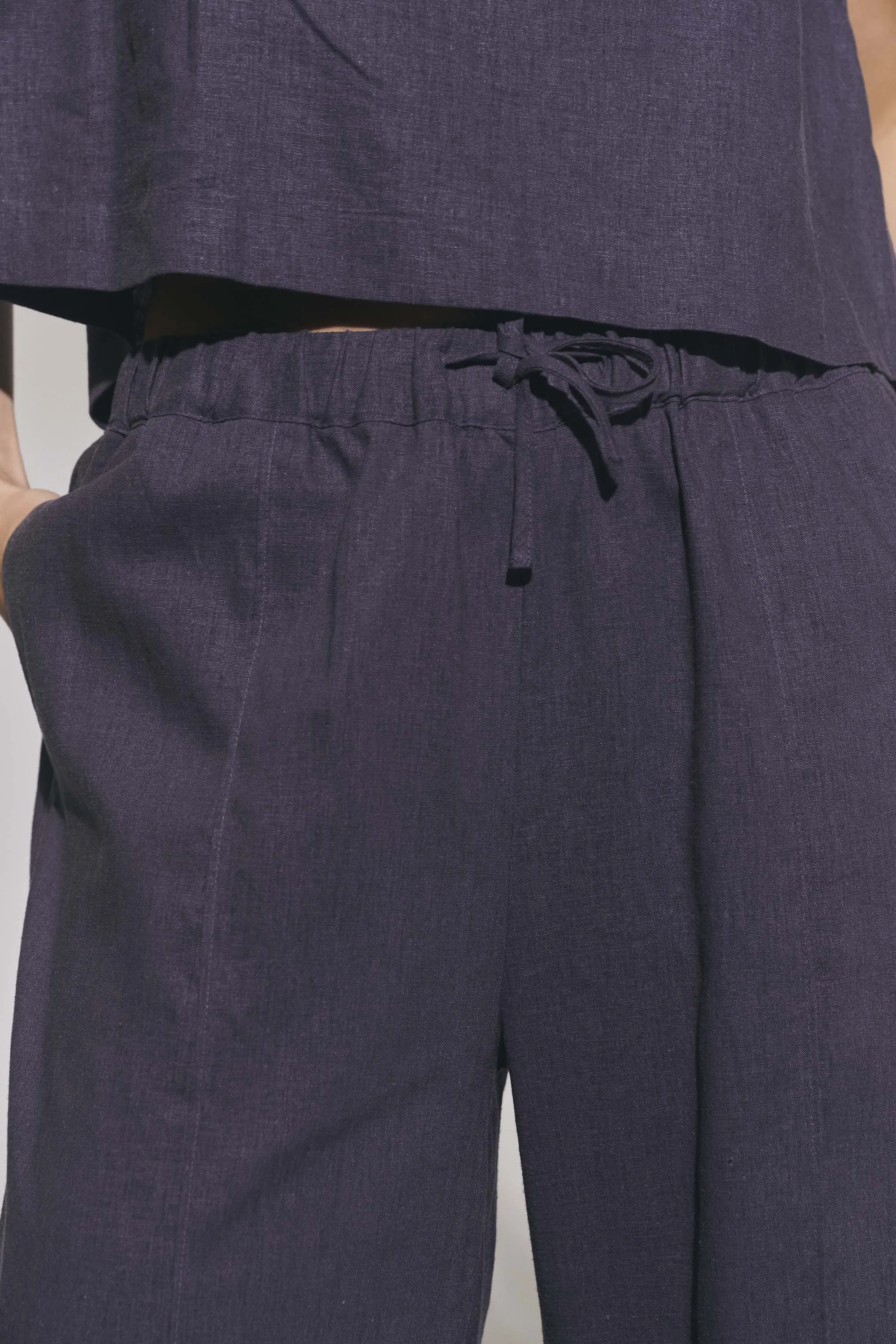 Esma pants - Dusty blue
