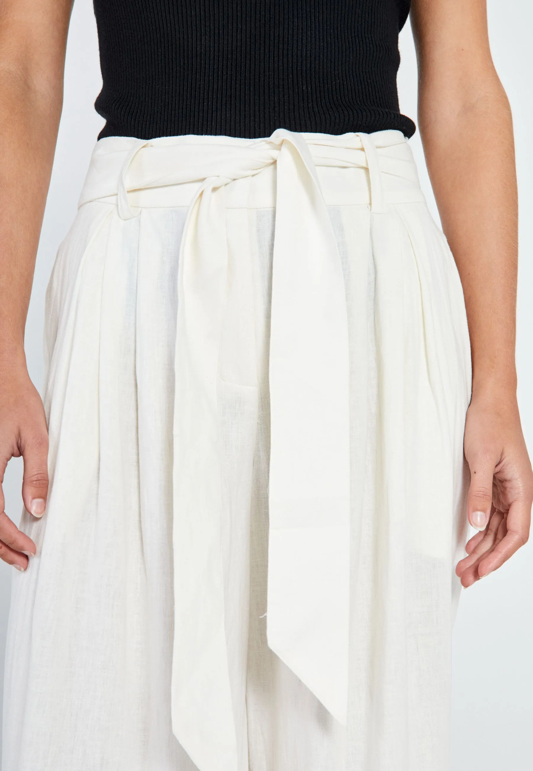 Esma wide pants - Off-white