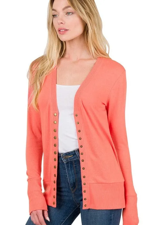 Everyday Snap Cardigan