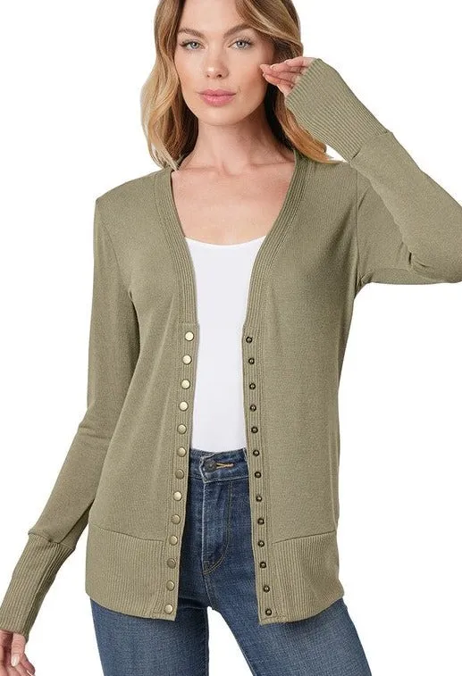 Everyday Snap Cardigan
