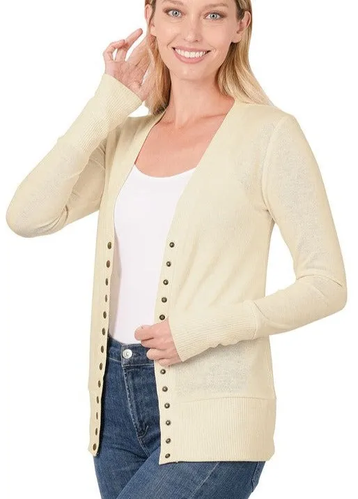 Everyday Snap Cardigan