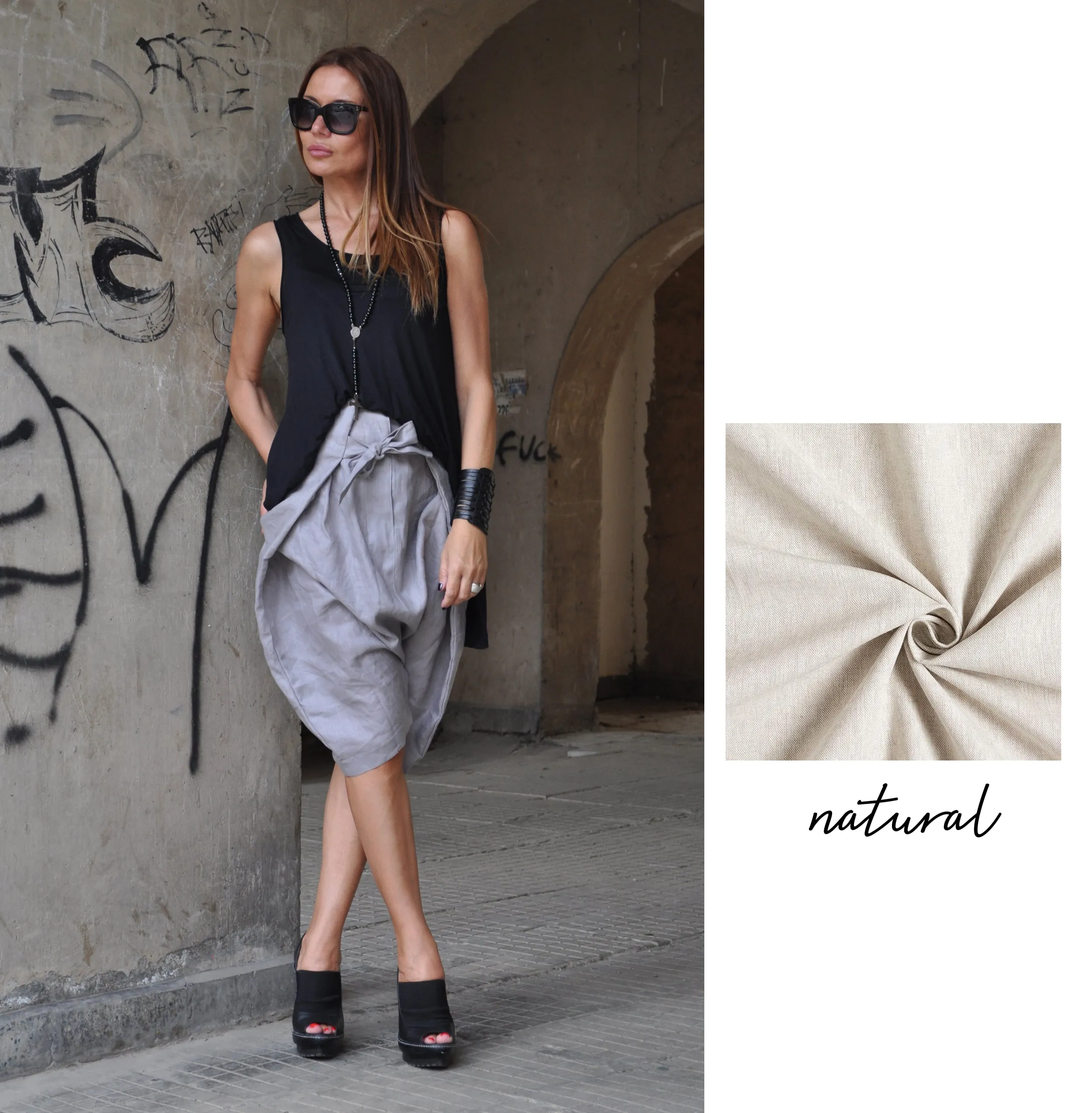 GIA Harem Linen Pants ON SALE