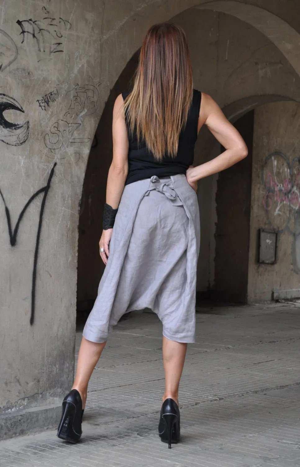 GIA Harem Linen Pants ON SALE