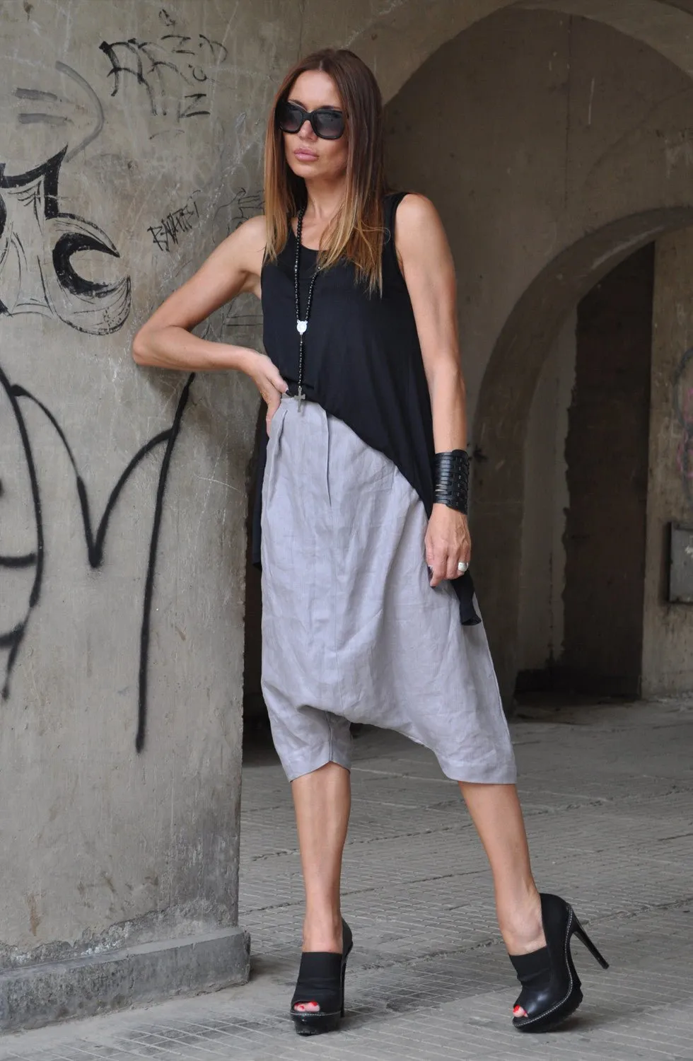 GIA Harem Linen Pants ON SALE