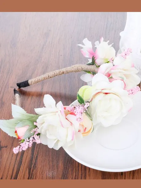Girls Pretty Flower Headband