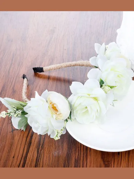 Girls Pretty Flower Headband