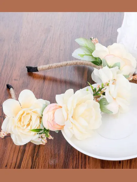 Girls Pretty Flower Headband