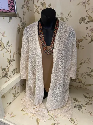 Hopely Cream Cardigans, M