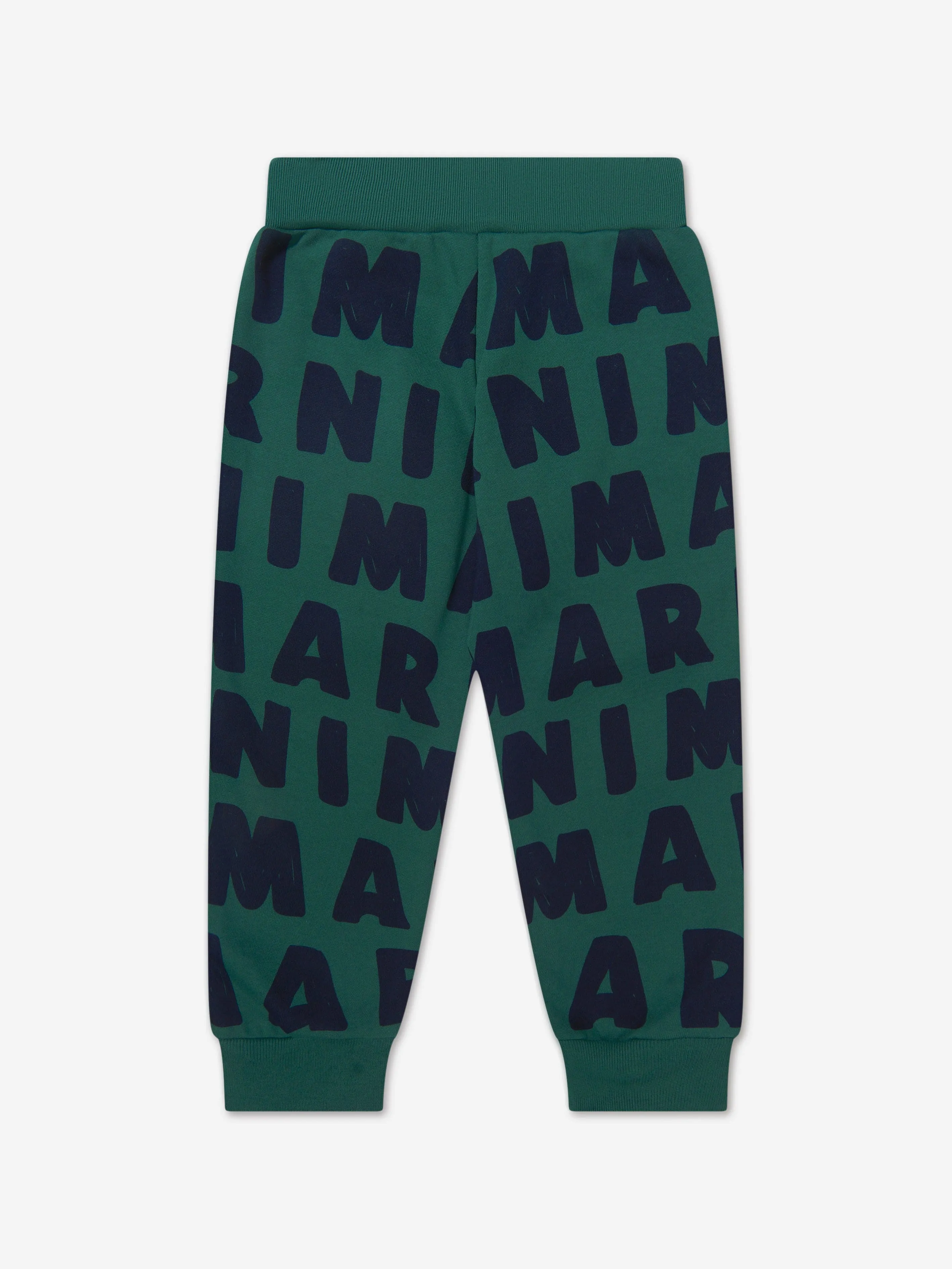 MARNI Boys All Over Logo Print Joggers