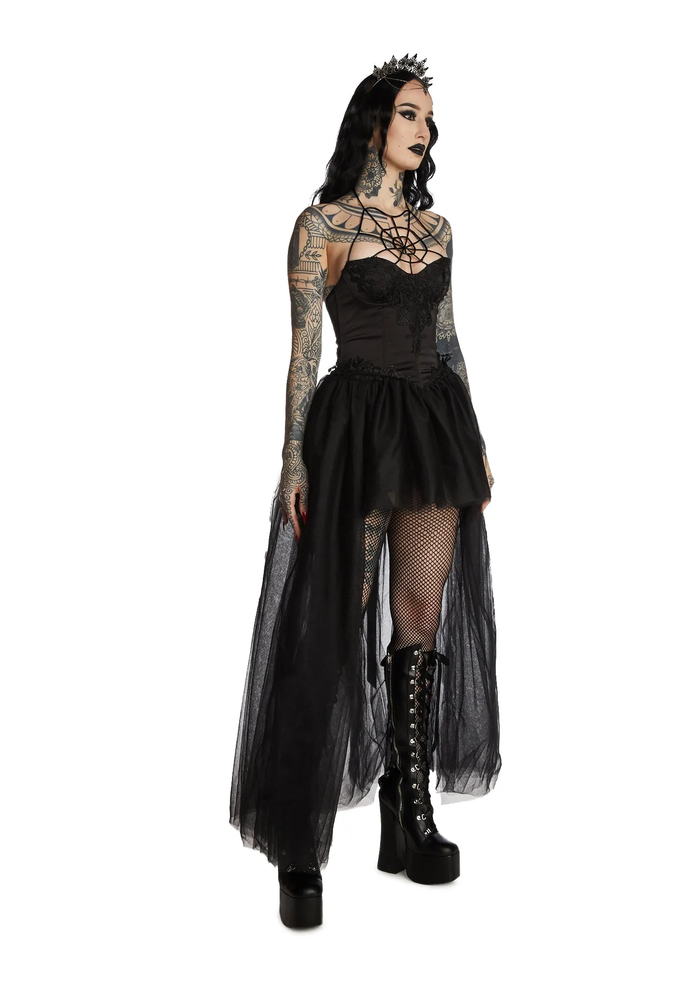 Out Of The Shadows Maxi Dress