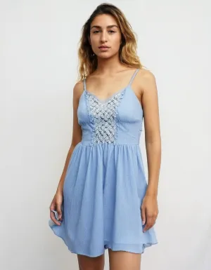 Sky Blue Charm Sundress