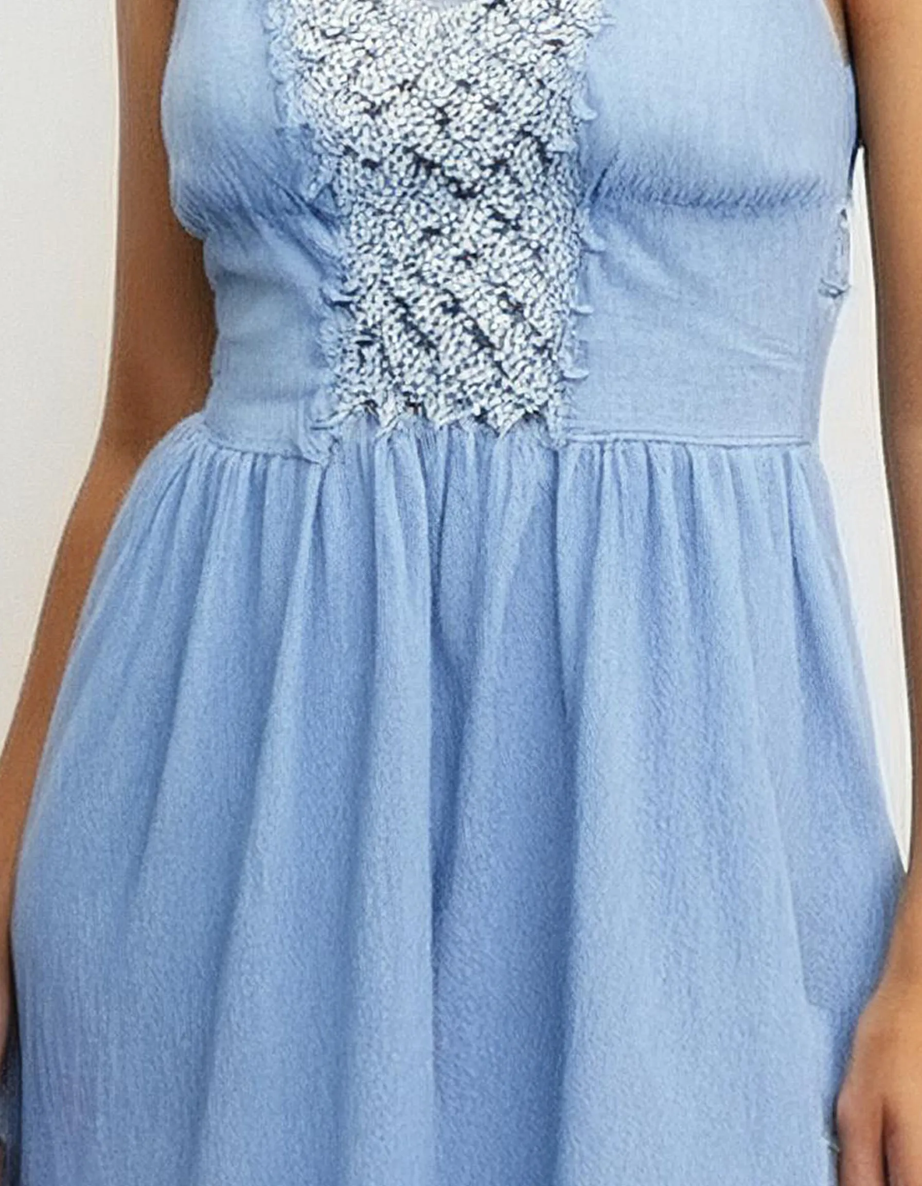 Sky Blue Charm Sundress