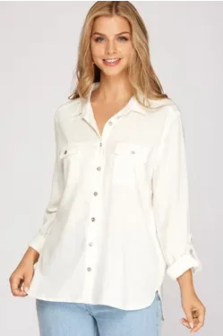 Spring is in the Air LS Blouse