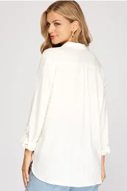 Spring is in the Air LS Blouse