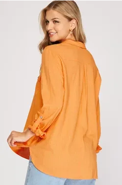 Spring is in the Air LS Blouse