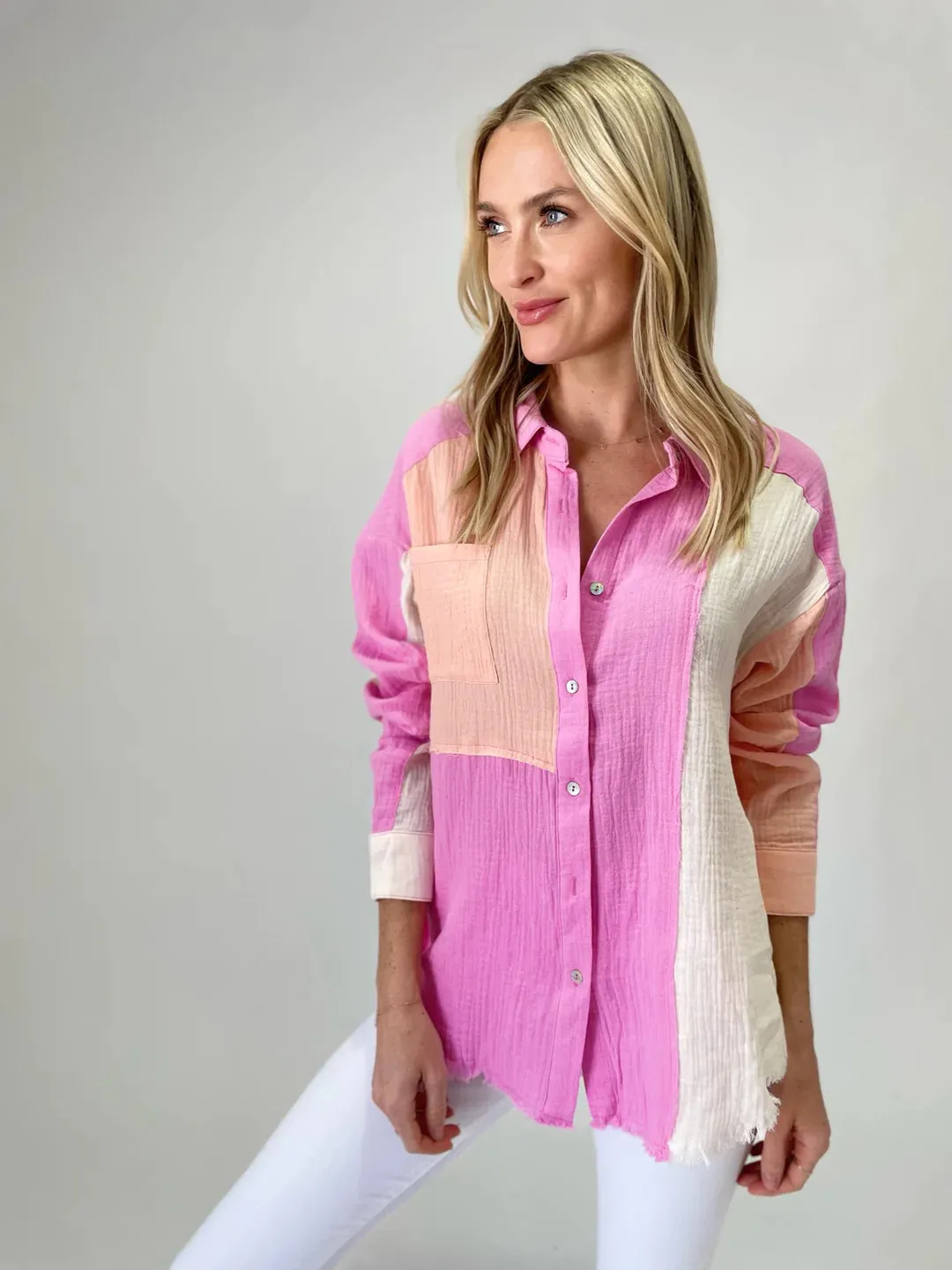 The Cam Colorblock Top