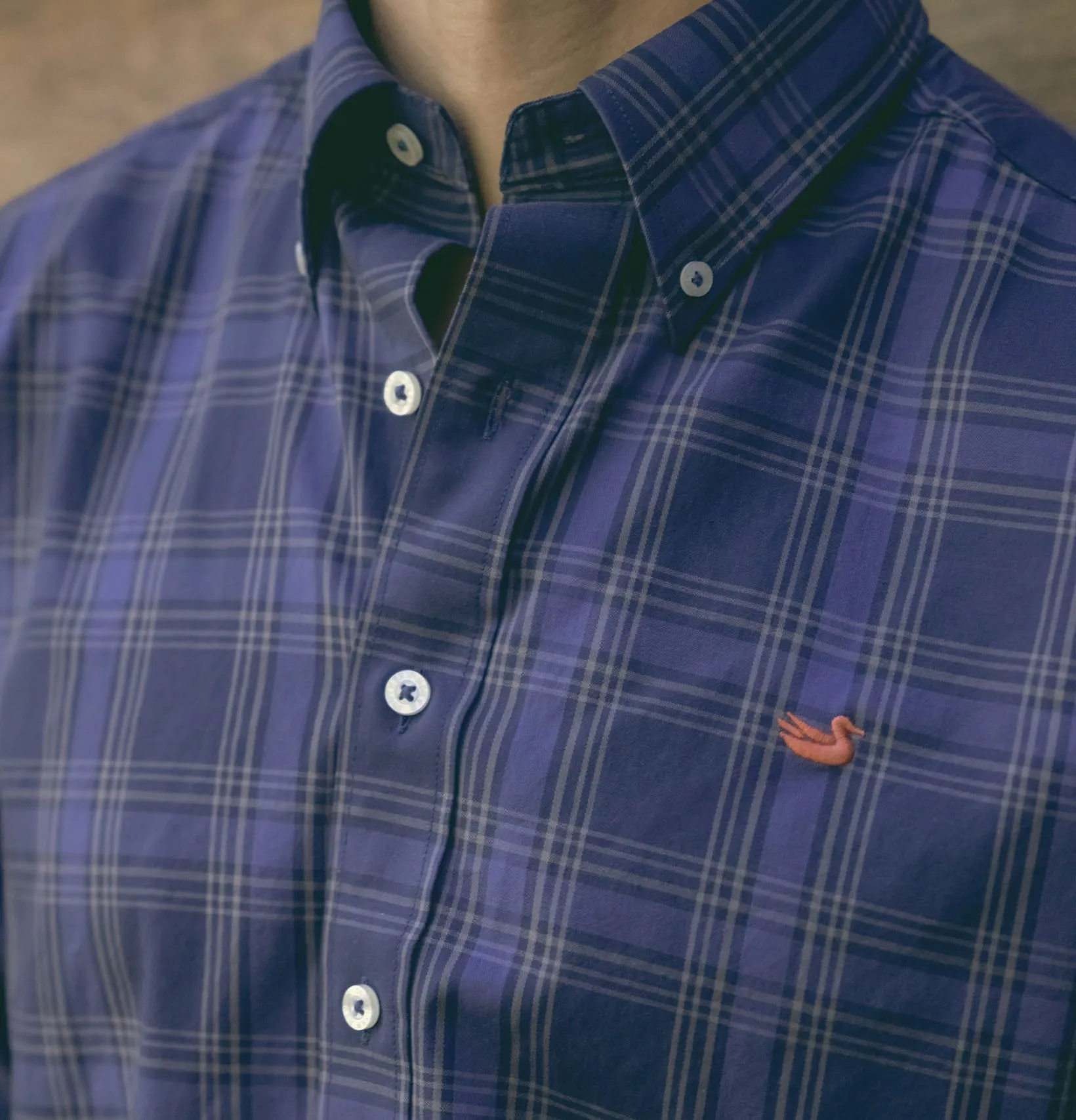 Tupelo Windowpane Dress Shirt